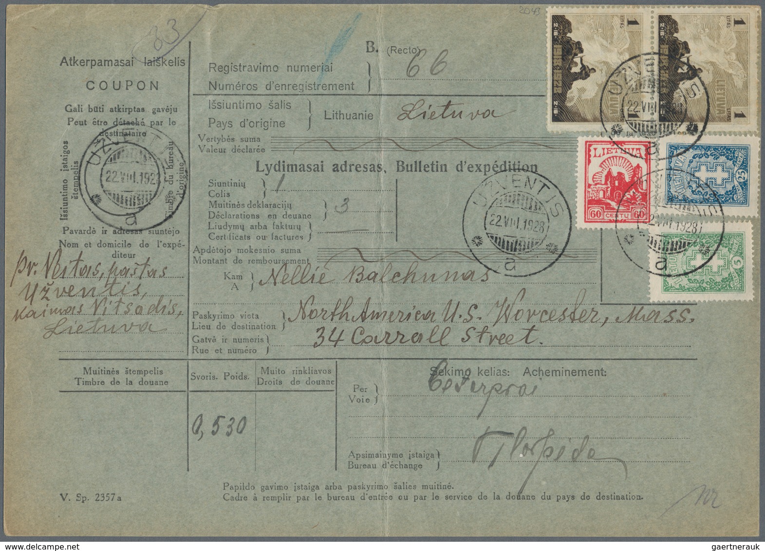 28840 Baltische Staaten: 1815/1940, 29 Envelopes, Stationeries And Picture Cards From Latvia And Lithuania - Sonstige - Europa
