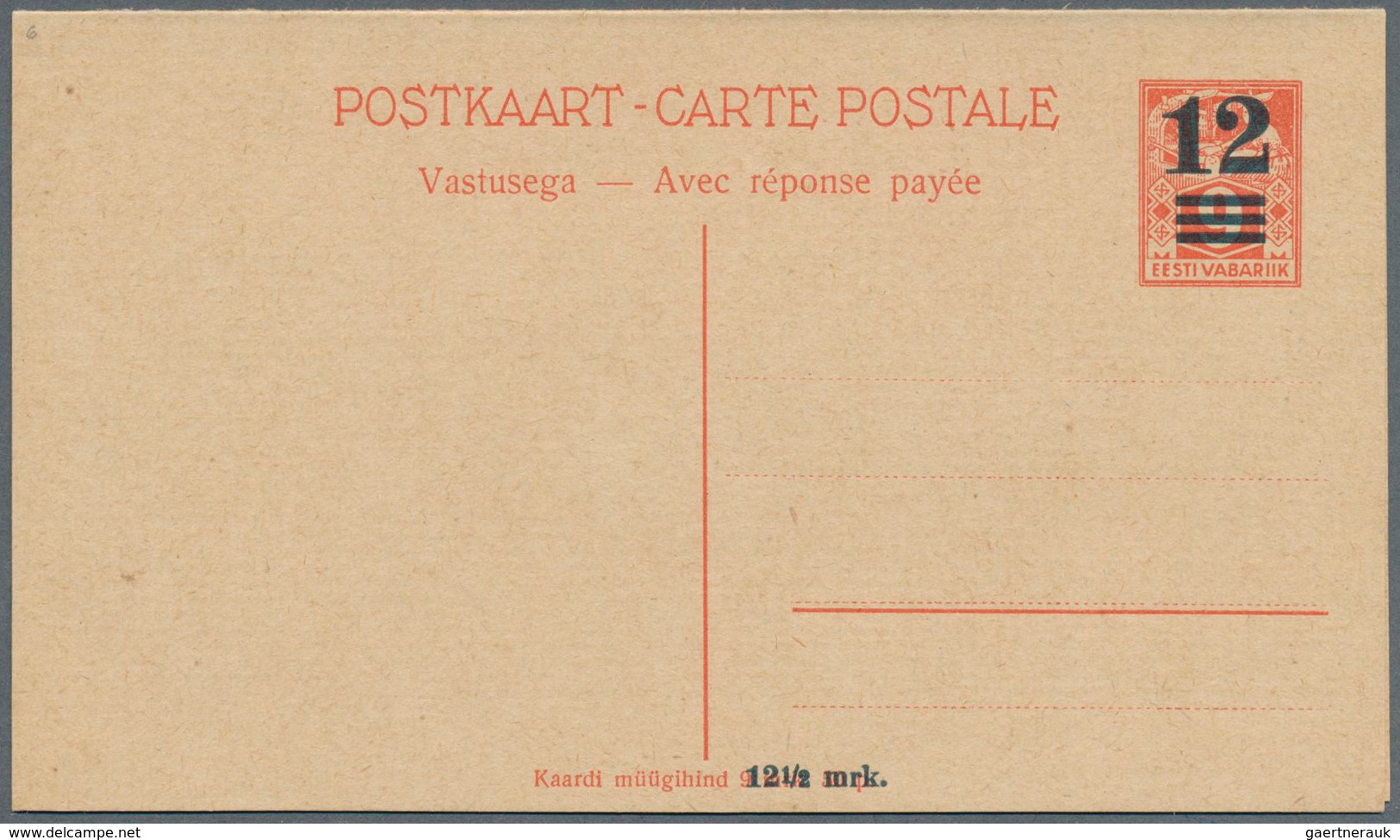 28842 Baltische Staaten: 1916/1940, Interesting Collection With Ca.60 Mostly Mint Stationeries, In Advance - Autres - Europe