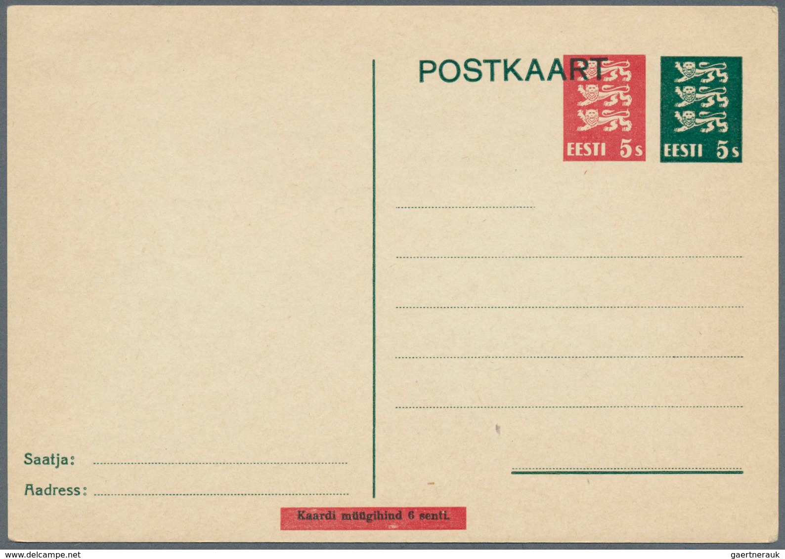 28842 Baltische Staaten: 1916/1940, Interesting Collection With Ca.60 Mostly Mint Stationeries, In Advance - Autres - Europe