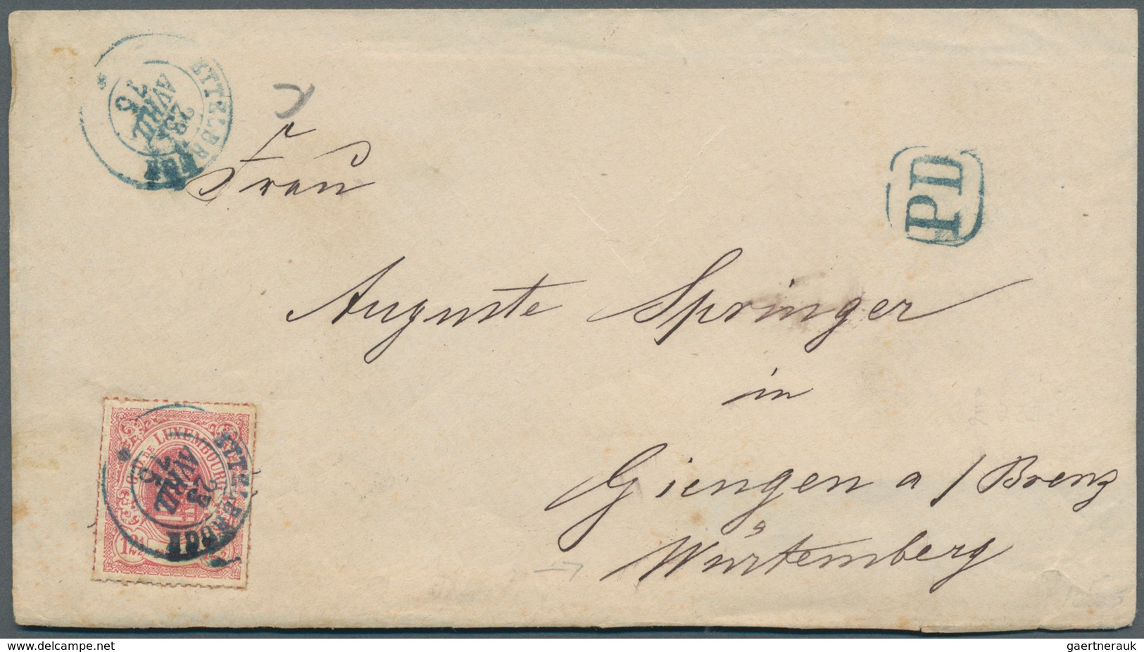 28847 BENELUX: 1823/1943, Group Of Seven Better Entires, E.g. Four Belgien Reply Cards Returned From Switz - Sonstige - Europa