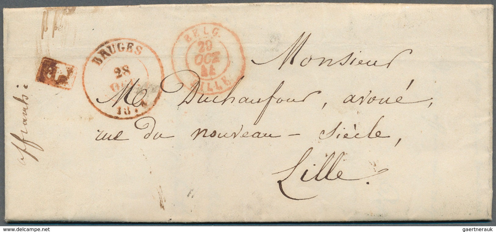 28848 BENELUX: 1844-1940 Ca.: Posten Mit über 80 Ganzsachen, Postkarten, Briefen Und Ansichtskarten In Unt - Autres - Europe