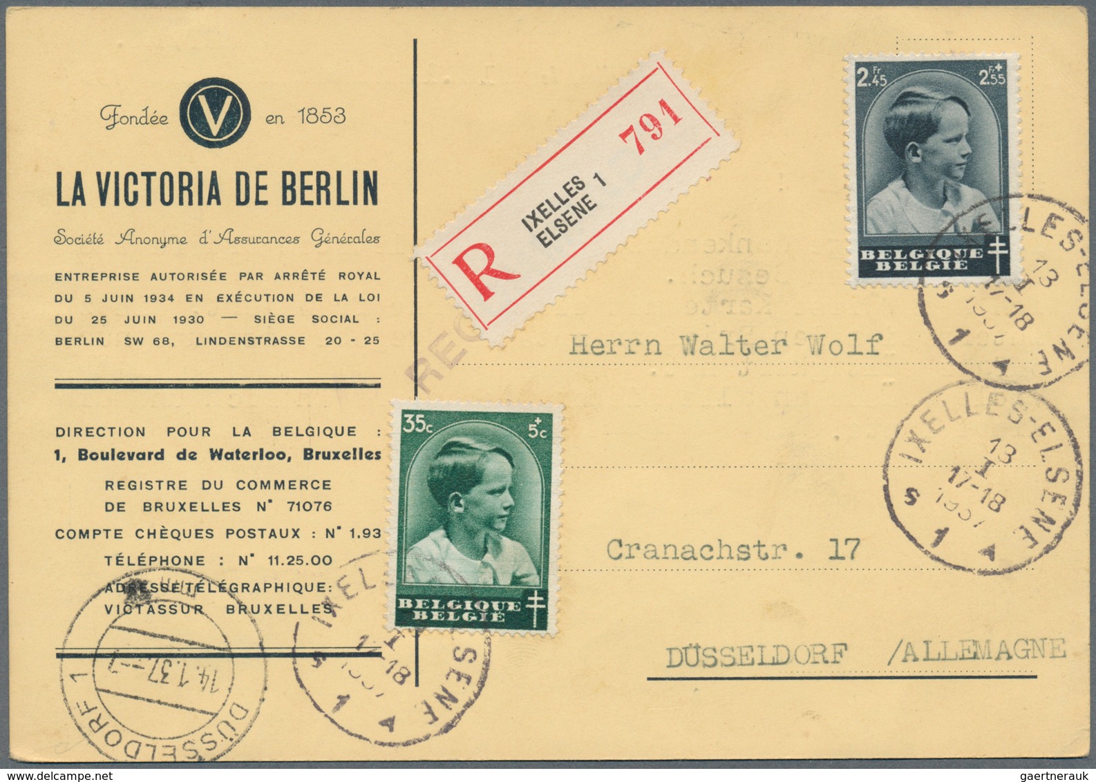 28848 BENELUX: 1844-1940 Ca.: Posten Mit über 80 Ganzsachen, Postkarten, Briefen Und Ansichtskarten In Unt - Autres - Europe