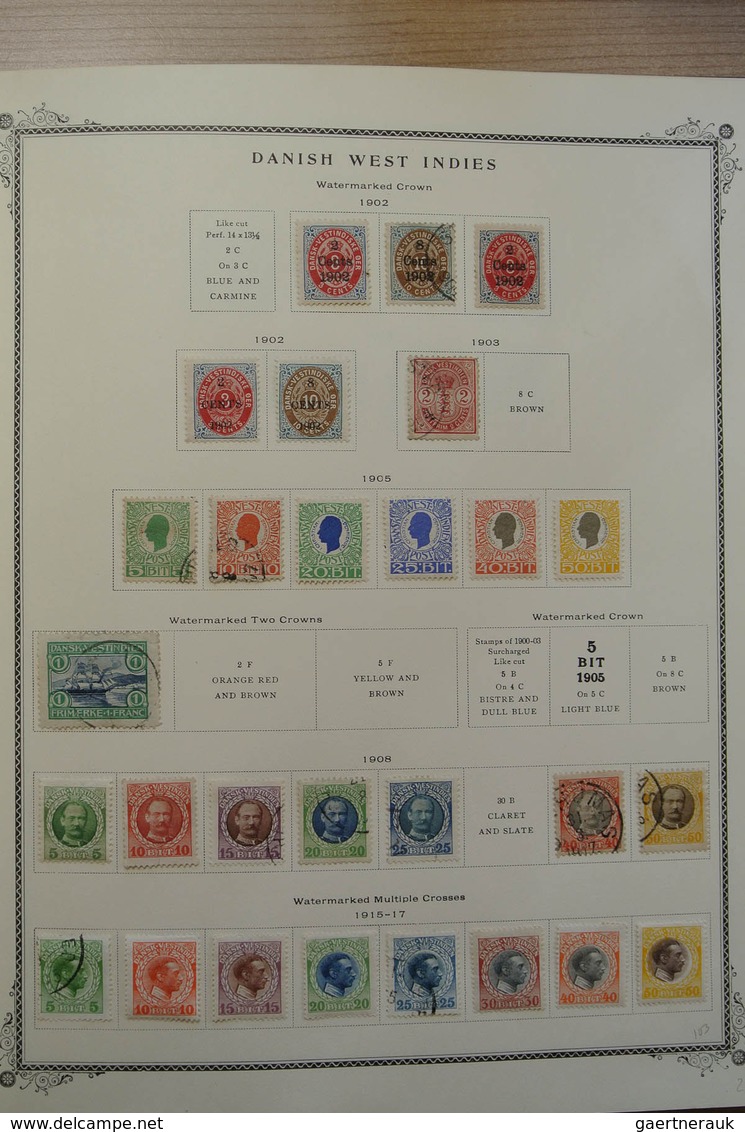 28855 Skandinavien: 1851-1966. Well Filled, Mint Hinged And Used Collection Scandinavia 1851-1966 In Scott - Autres - Europe