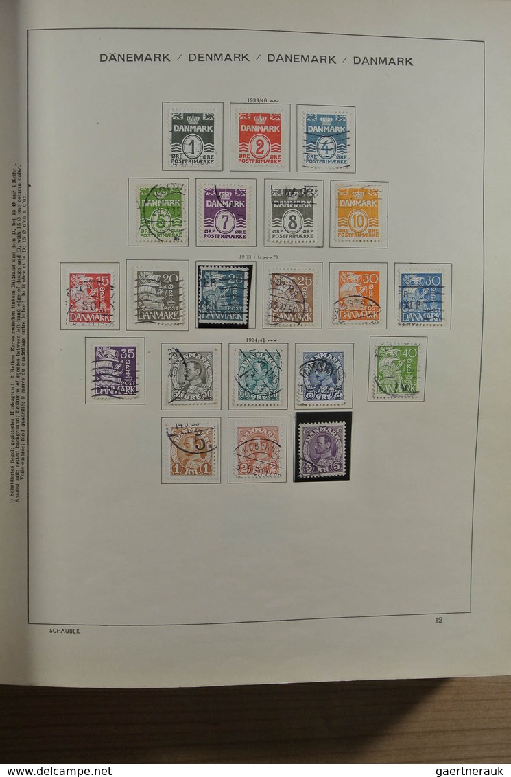 28857 Skandinavien: 1851-1983. Nicely filled, MNH, mint hinged and used collection Scandinavia 1851-1983 i