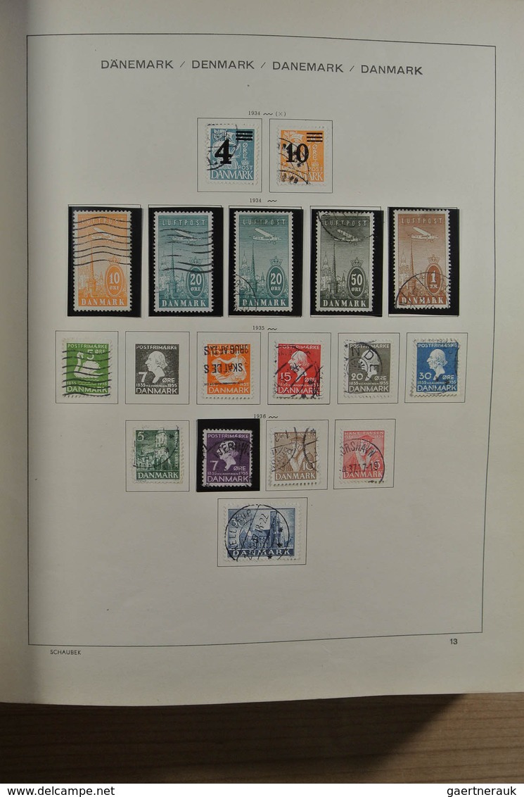 28857 Skandinavien: 1851-1983. Nicely filled, MNH, mint hinged and used collection Scandinavia 1851-1983 i