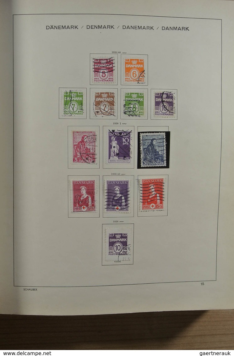 28857 Skandinavien: 1851-1983. Nicely filled, MNH, mint hinged and used collection Scandinavia 1851-1983 i