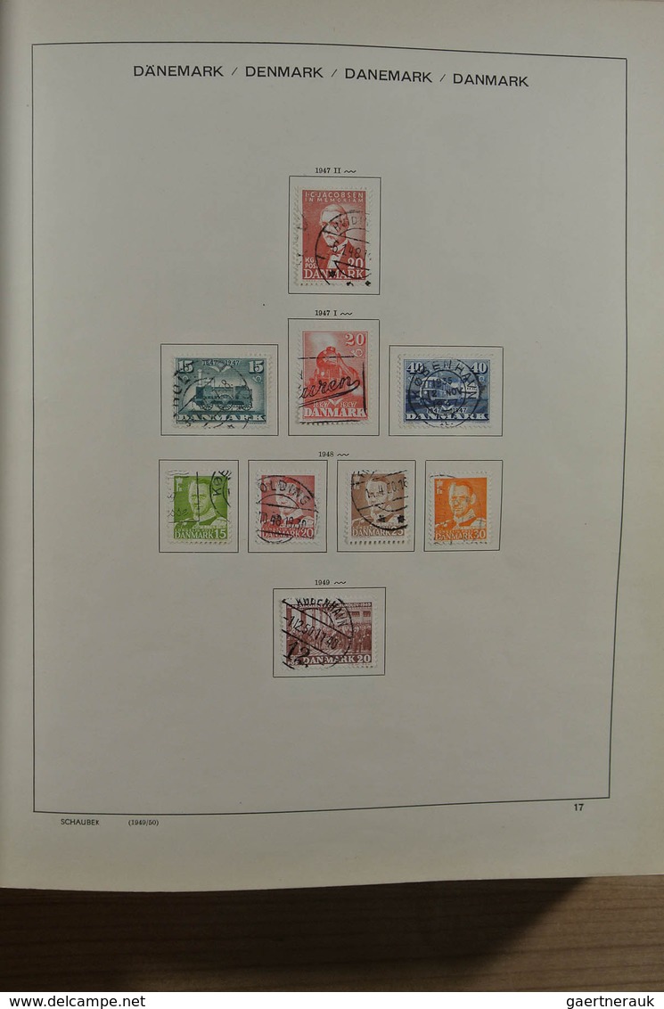 28857 Skandinavien: 1851-1983. Nicely filled, MNH, mint hinged and used collection Scandinavia 1851-1983 i