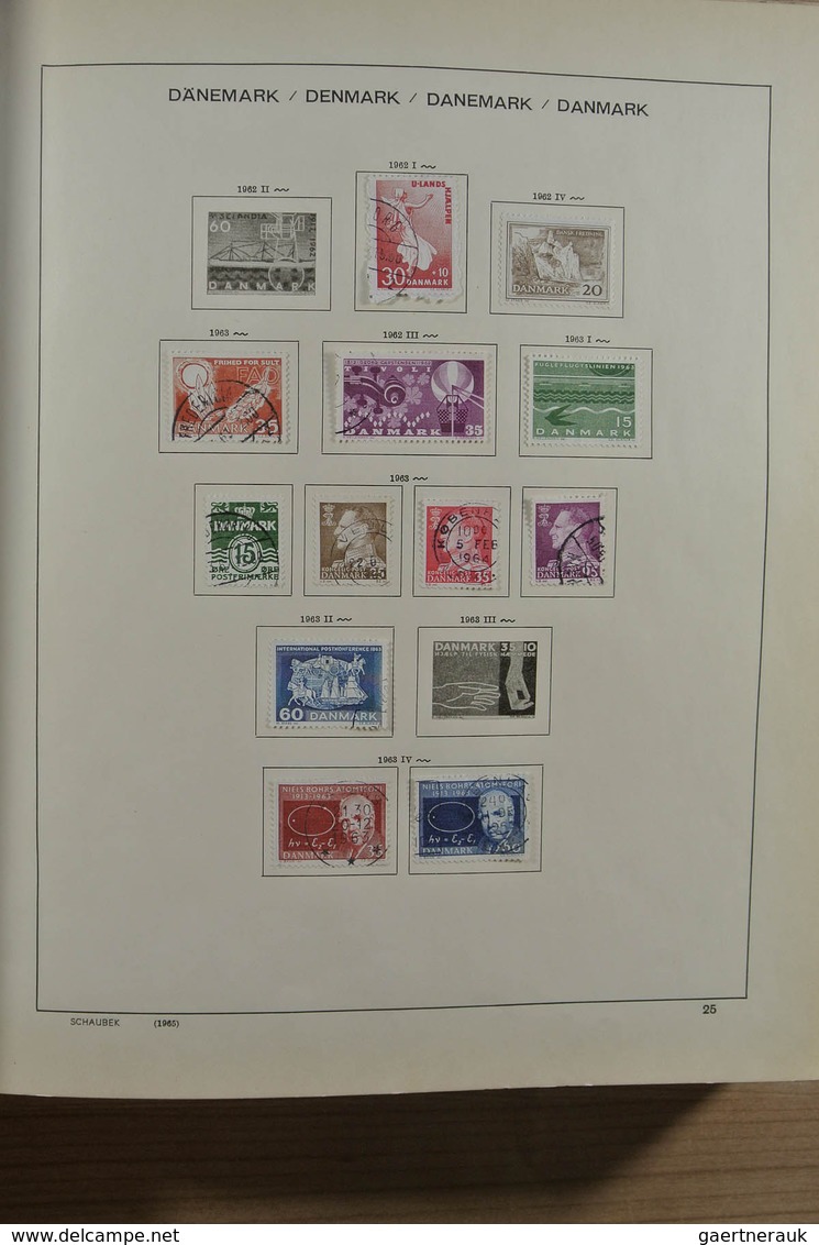 28857 Skandinavien: 1851-1983. Nicely filled, MNH, mint hinged and used collection Scandinavia 1851-1983 i