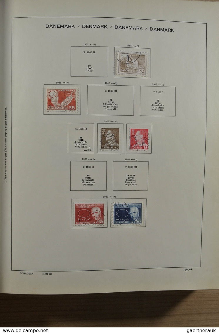 28857 Skandinavien: 1851-1983. Nicely filled, MNH, mint hinged and used collection Scandinavia 1851-1983 i