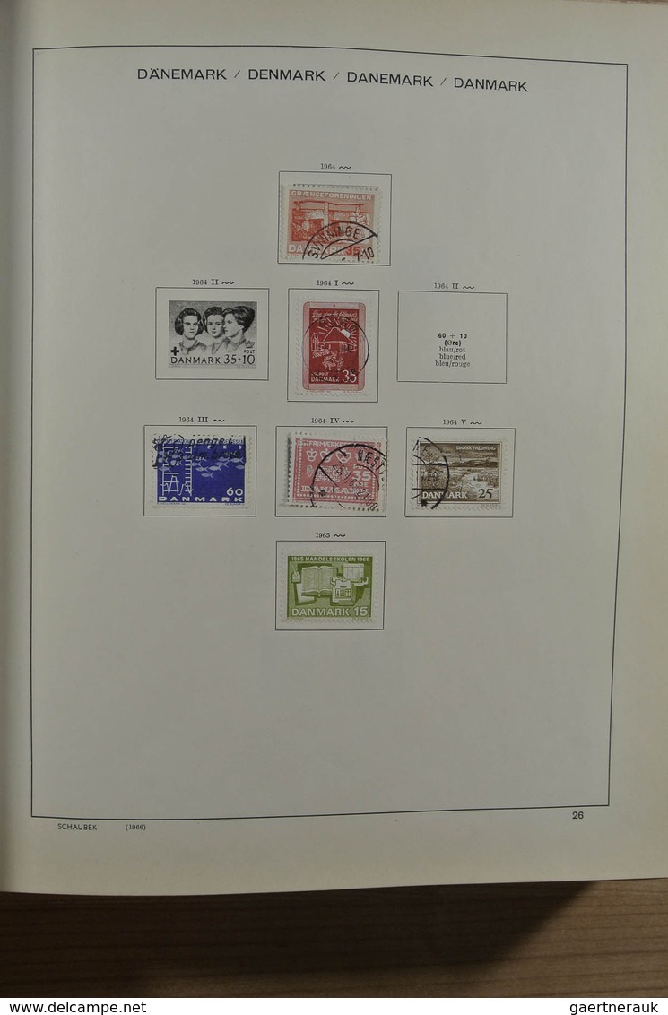 28857 Skandinavien: 1851-1983. Nicely filled, MNH, mint hinged and used collection Scandinavia 1851-1983 i