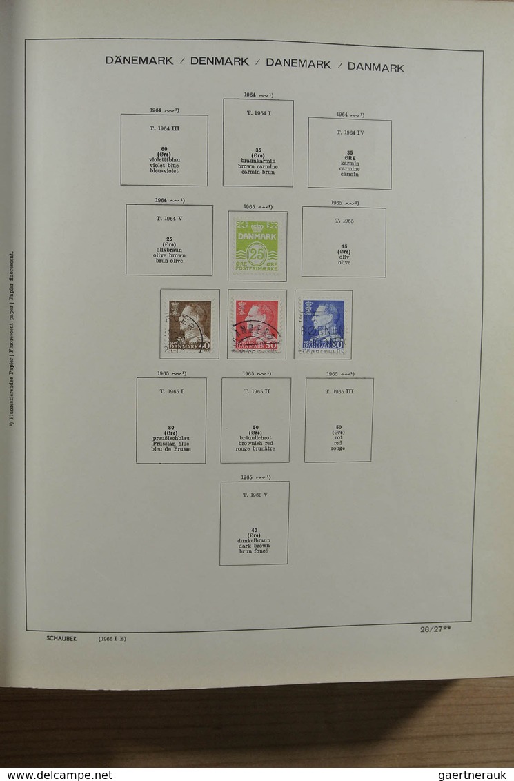 28857 Skandinavien: 1851-1983. Nicely filled, MNH, mint hinged and used collection Scandinavia 1851-1983 i