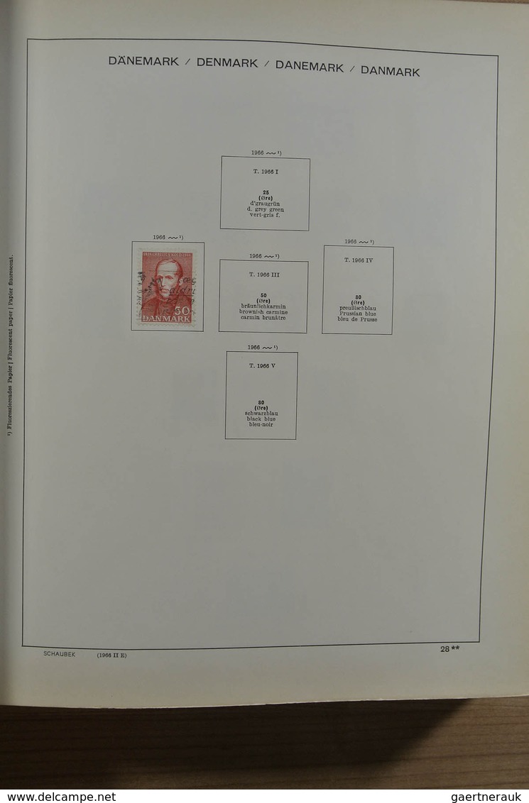 28857 Skandinavien: 1851-1983. Nicely filled, MNH, mint hinged and used collection Scandinavia 1851-1983 i