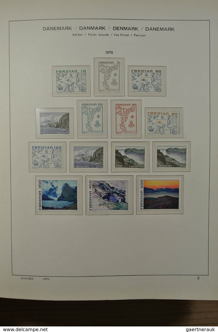 28857 Skandinavien: 1851-1983. Nicely filled, MNH, mint hinged and used collection Scandinavia 1851-1983 i