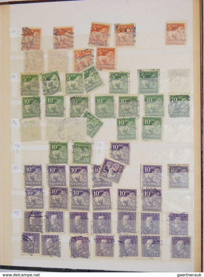 28858 Skandinavien: 1851-2000. MNH, Mint Hinged And Used Collection Scandinavia 1851-2000 In 7 Old Stockbo - Autres - Europe