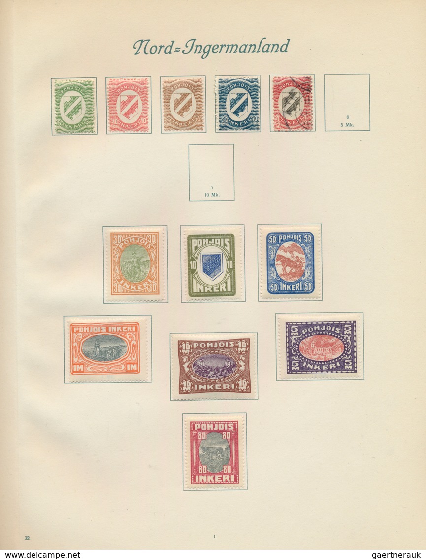 28862 Skandinavien: 1856/1938, Sweden/Finland, Used And Mint Collection On Album Pages, Slightly Varied Co - Autres - Europe