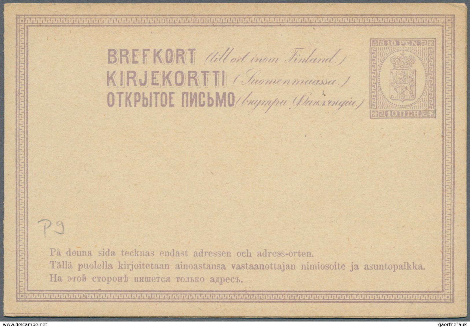 28866 Skandinavien: FINLAND/NORWAY/SWEDEN: 1880/1963, Lot Of Ca. 120 Postal Stationery Cards, Double Cards - Autres - Europe