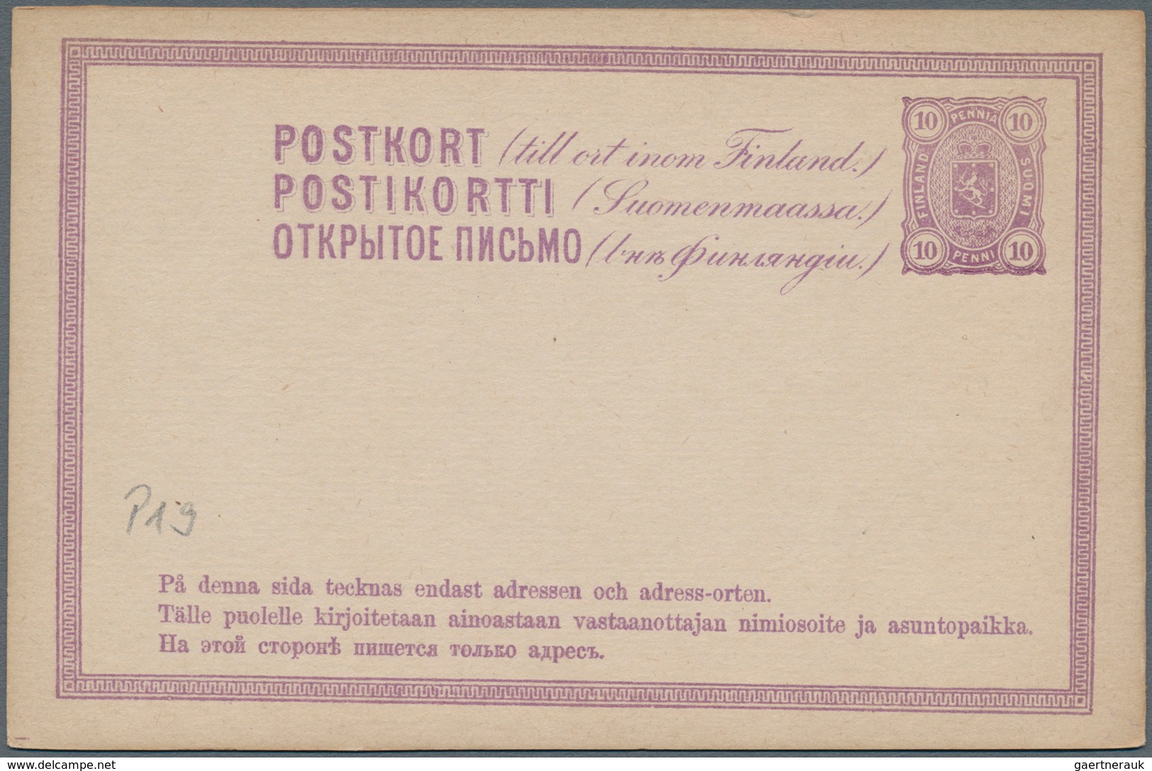 28866 Skandinavien: FINLAND/NORWAY/SWEDEN: 1880/1963, Lot Of Ca. 120 Postal Stationery Cards, Double Cards - Autres - Europe