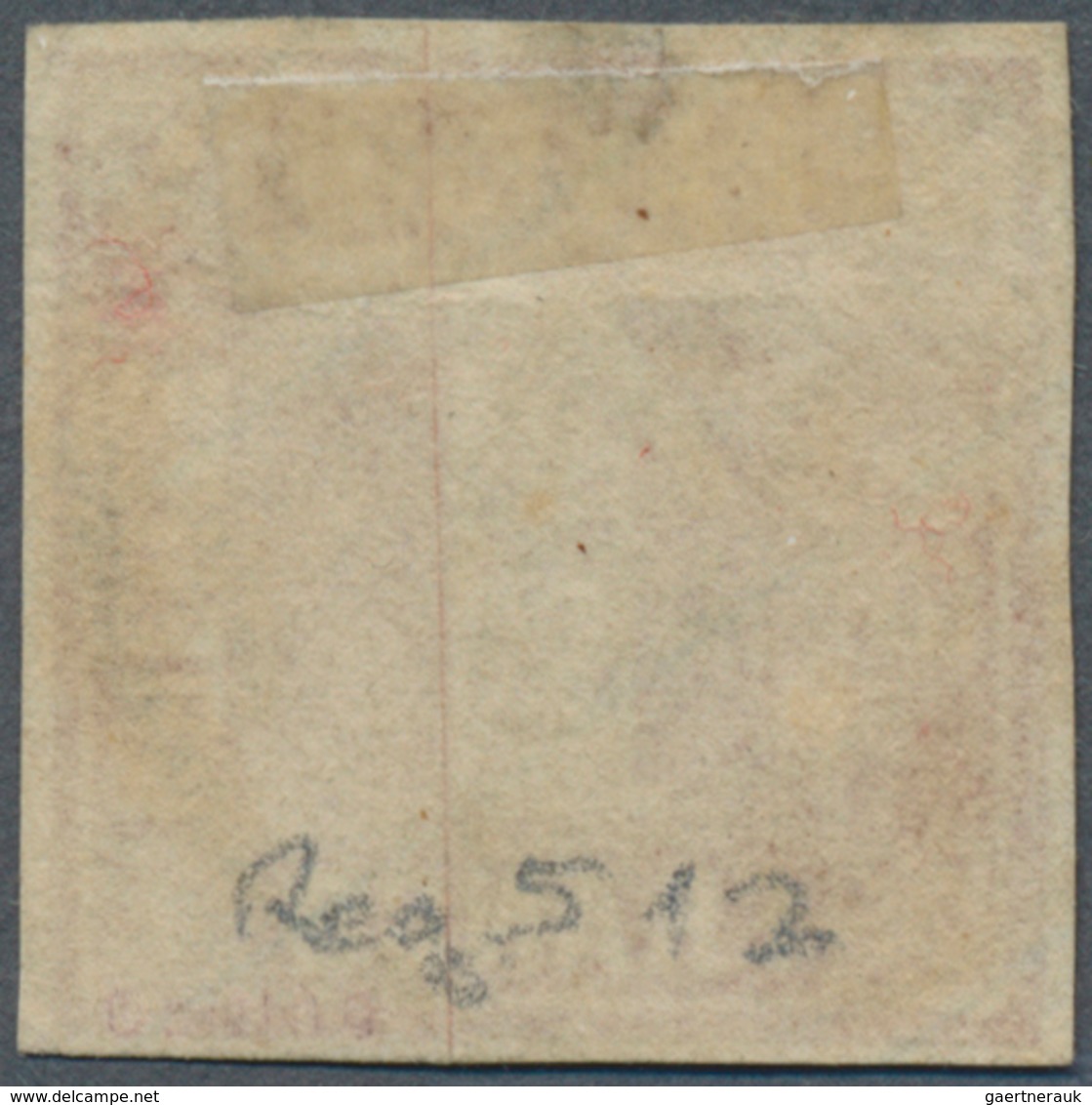 17088 Bayern - Marken Und Briefe: 1850, 1 Kr. Rosa Von Der Seltenen Platte II (vier Spitze Ecken) Mit Zent - Other & Unclassified