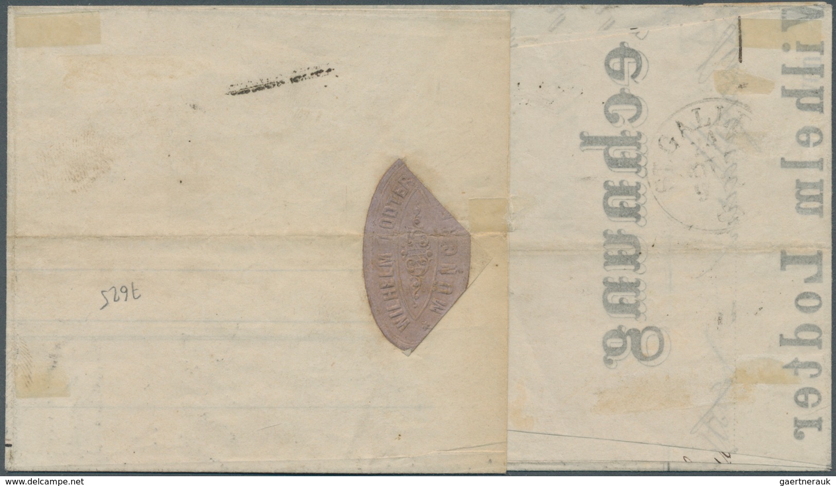 17139 Bayern - Marken Und Briefe: 1862: RAUTEN-VERSUCHSSTEMPEL "325", Besonders Klar, Ideal Ausgeprägt Und - Other & Unclassified
