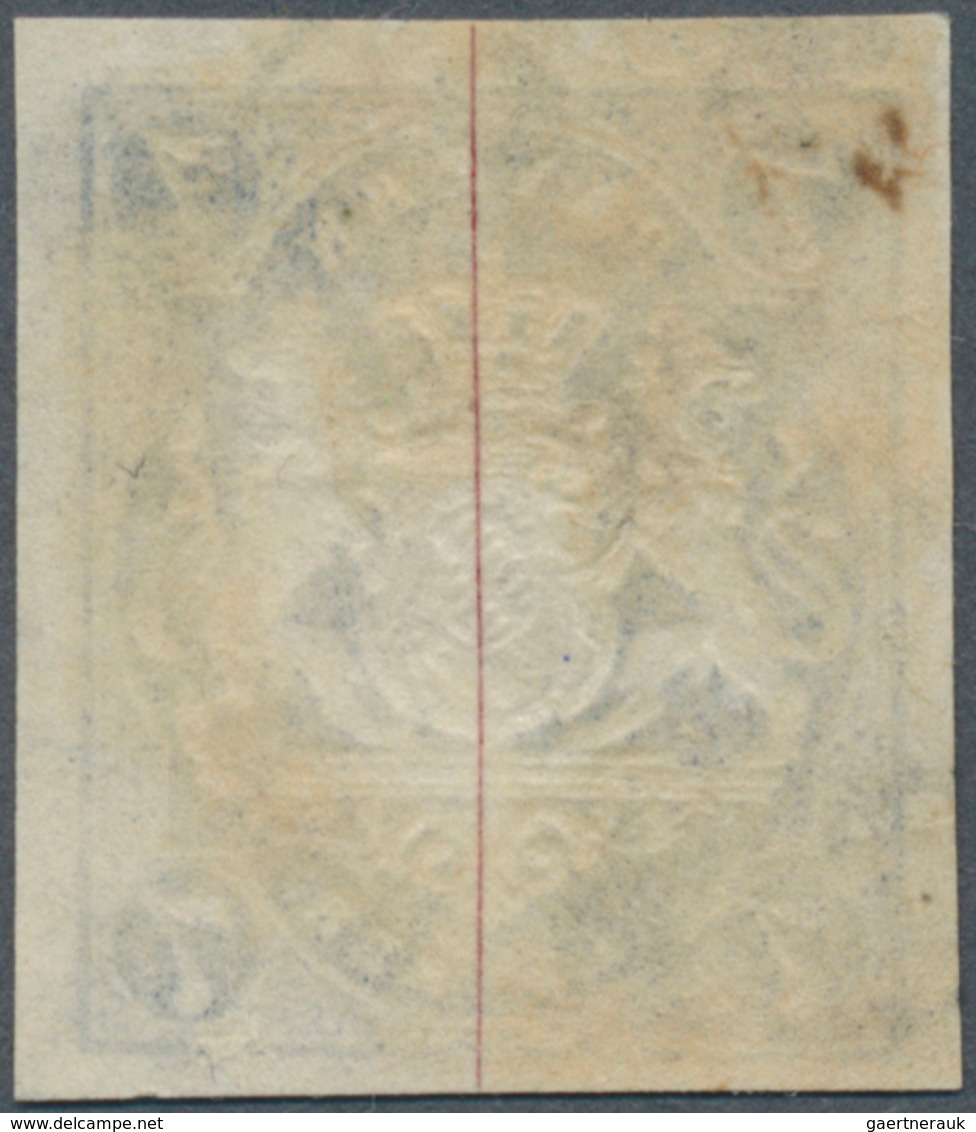 17157 Bayern - Marken Und Briefe: 1868: 7 Kr Preußischblau, Farbfrisch, Allseits Breitrandig, Fehlerfrei. - Other & Unclassified