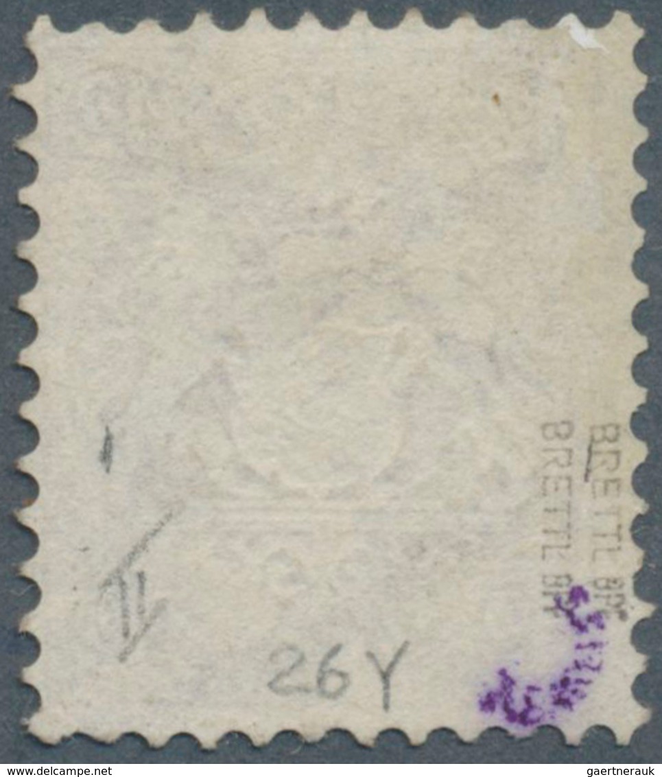 17167 Bayern - Marken Und Briefe: 1870, 12 Kr. Lila Mit Wasserzeichen 1 B Mit Violettblauem K1 ''MÜNCHEN'', - Other & Unclassified