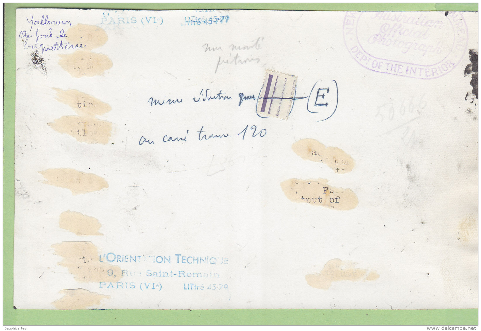 YALLOURN, Victoria, Australia : Coal Mines And Briquette Factory. Charbon Original Photo Australian Dept Of The Interior - Orte