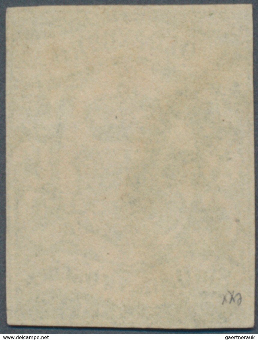 17361 Oldenburg - Marken Und Briefe: 1861, 1/3 Gr. Blaugrün, PLATTENFEHLER "'o' Statt 'el'von'Drittel'", D - Oldenburg