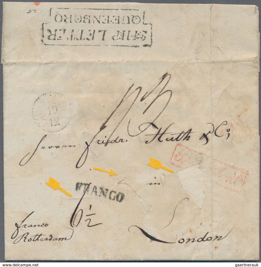 17379 Preußen - Vorphilatelie: 1831, "CREFELD 10.12.", EKr. Recht Klar Auf Komplettem Faltbrief Mit Leitve - Prephilately