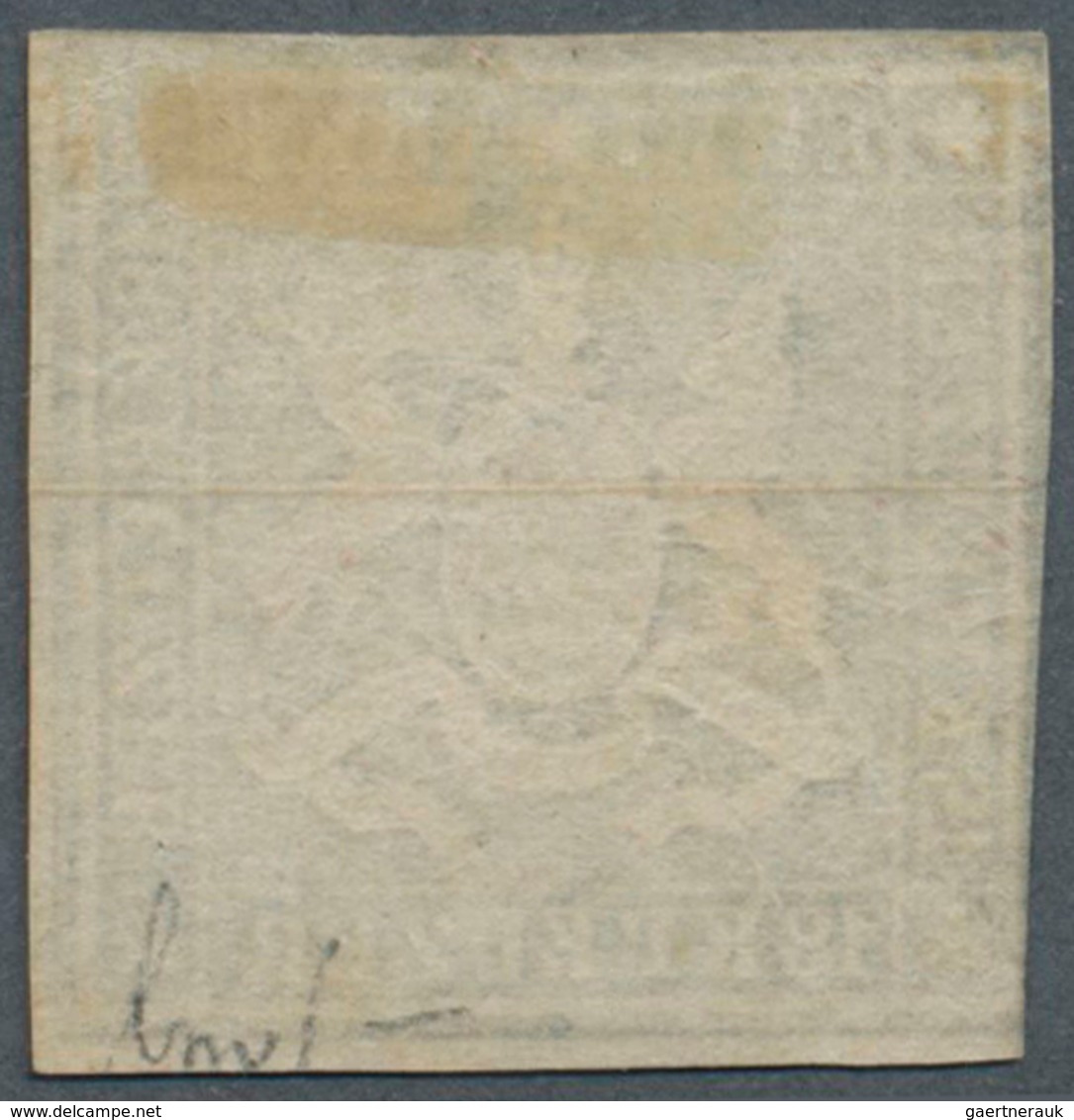 17547 Württemberg - Marken Und Briefe: 1857, 18 Kr. Hellblau Mit Seidenfaden, Ungebraucht Ohne Gummi, Sehr - Other & Unclassified