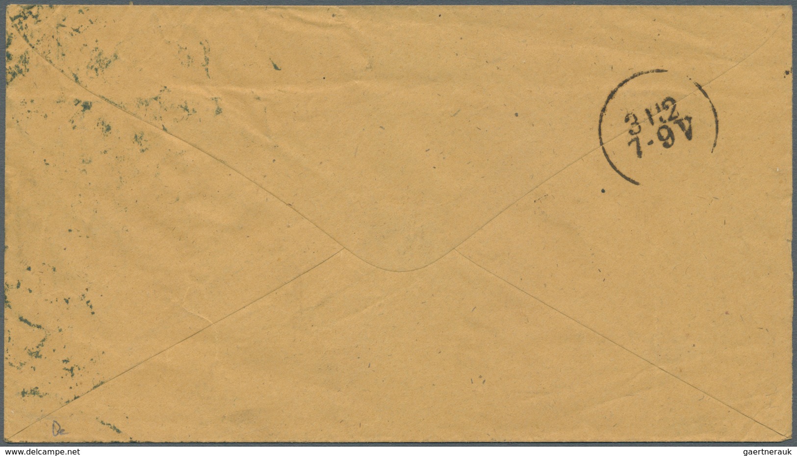 17722 Norddeutscher Bund - Marken Und Briefe: 1869, 1/3 Gr Gelblichgrün, Waager. Dreierstreifen, Entwertet - Sonstige & Ohne Zuordnung