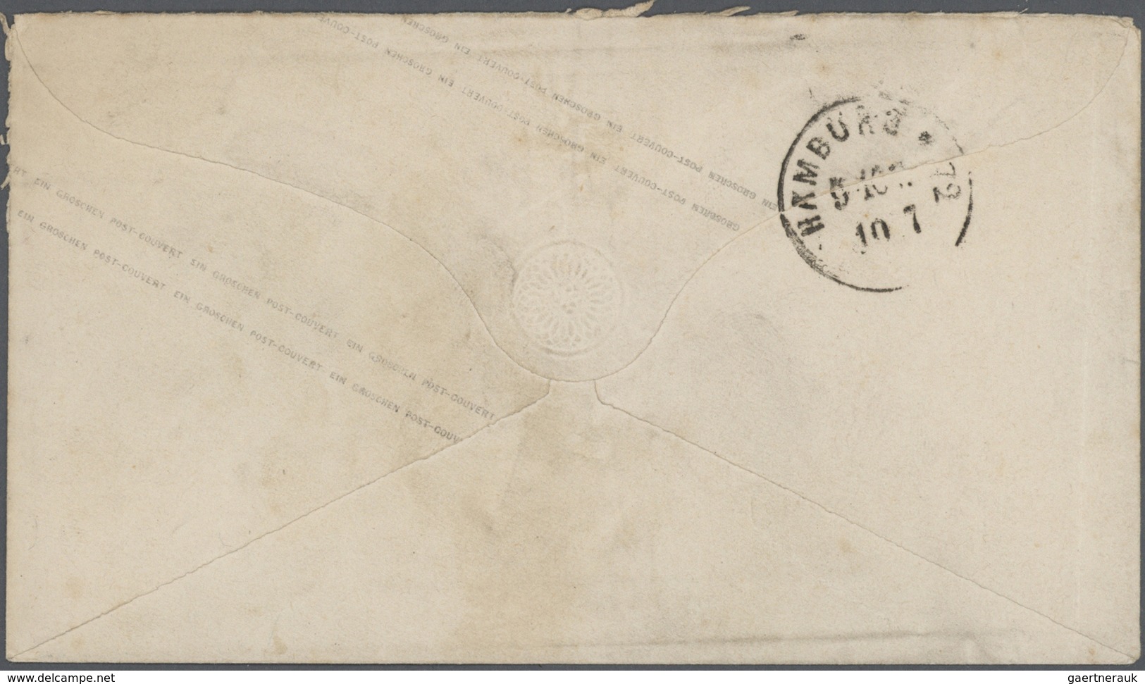 17728 Norddeutscher Bund - Stempel: "BONN E.P.B X" Ra1 Vom 28.11.1868 (laut Feuser Bei NDP Unbekannt!) Auf - Other & Unclassified