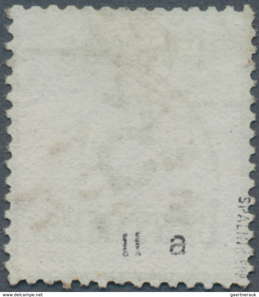 17737 Elsass-Lothringen - Marken Und Briefe: 1870, 5 C. Hellgrün, Spitzen Nach Unten, Sauber Entwertet, Si - Other & Unclassified