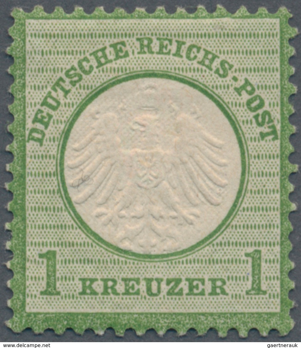 17810 Deutsches Reich - Brustschild: 1872, 1 Kreuzer Kleiner Brustschild Ungebrauchtes Prachtstück In Tief - Neufs