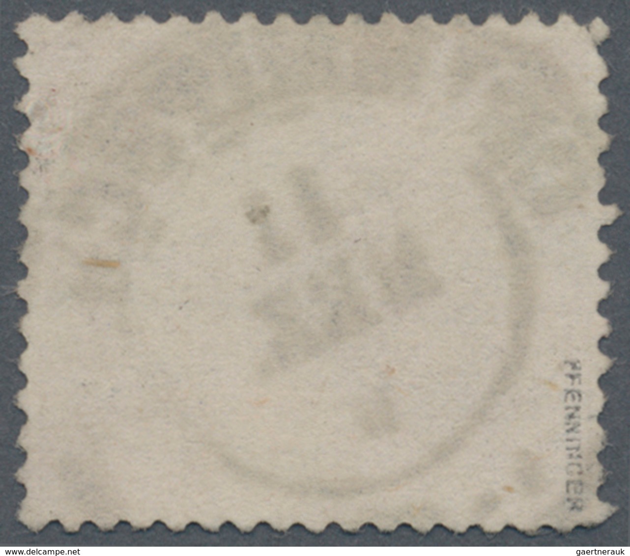 17820 Deutsches Reich - Brustschild: 1872, 10 Gr. Ziffernzeichnung Gelbgrau Mit Praktisch Vollständiger Po - Unused Stamps