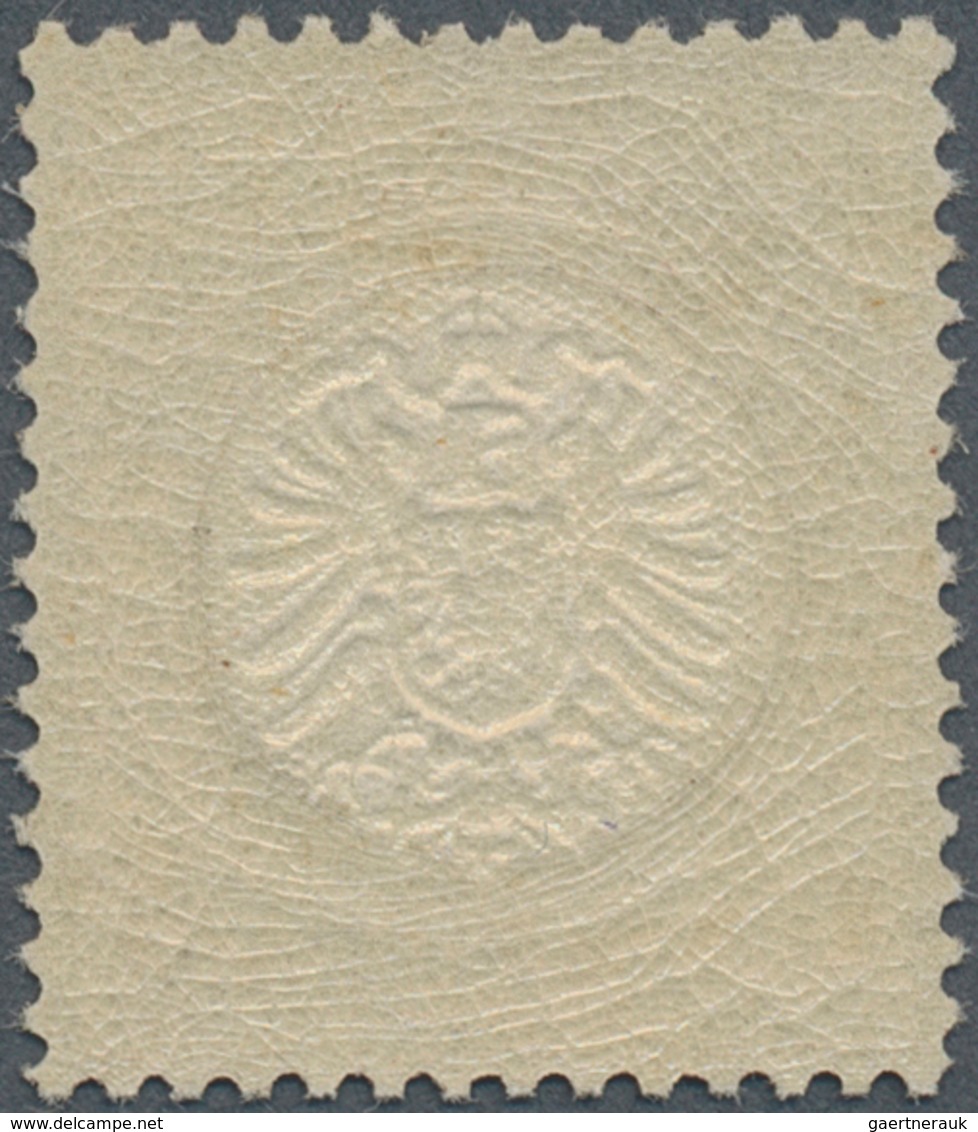 17849 Deutsches Reich - Brustschild: 1872, 5 Groschen Zentriertes Luxusstück Mit Plattenfehler "Kreis Unte - Unused Stamps