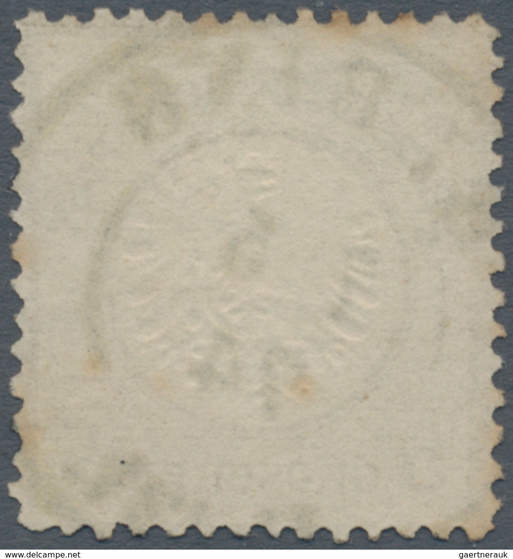 17850A Deutsches Reich - Brustschild: 1872, Großer Schild 5 Groschen Ockerbraun "ELBINGER POSTFÄLSCHUNG" Mi - Unused Stamps