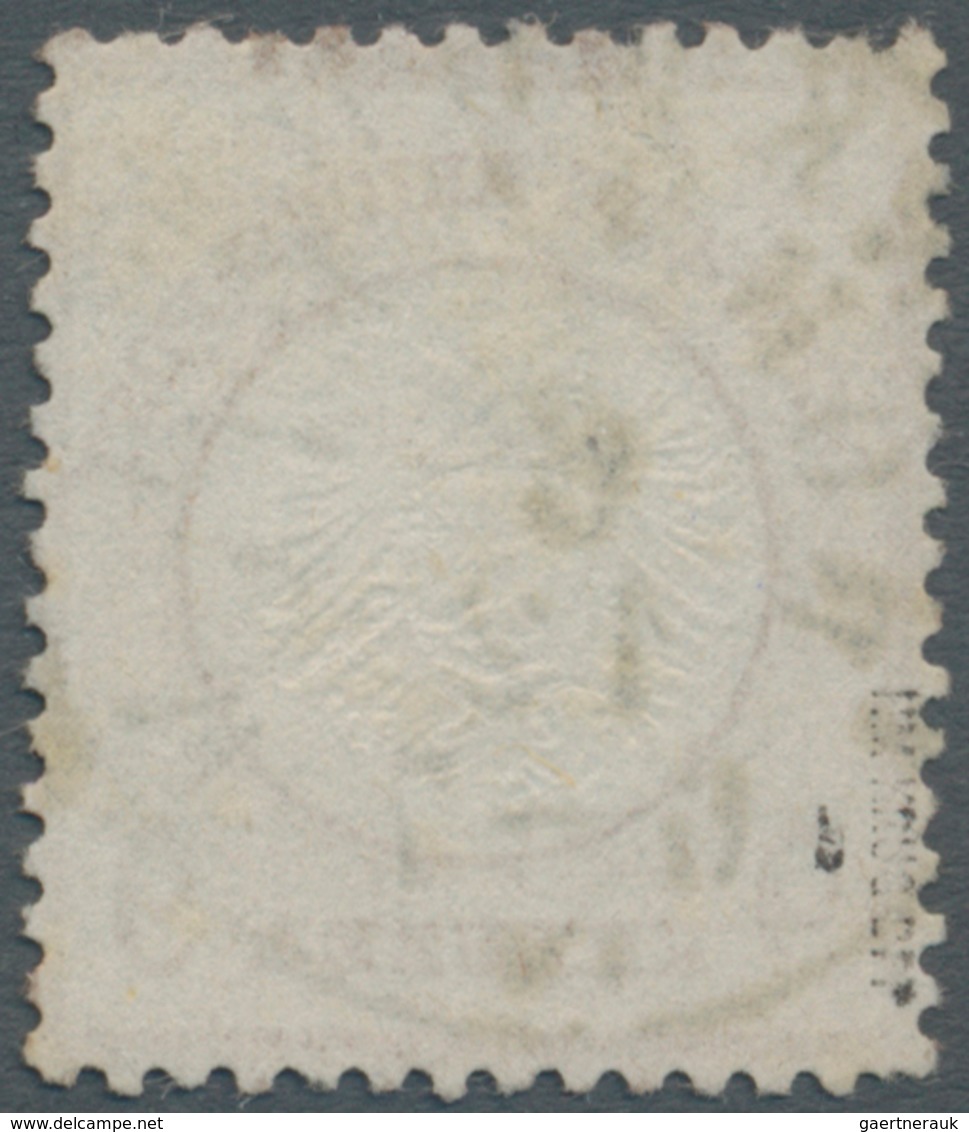 17859 Deutsches Reich - Brustschild: 1872, 9 Kr. Lilabraun, Prachtvolles Exemplar In Denkbar Tiefster Farb - Unused Stamps