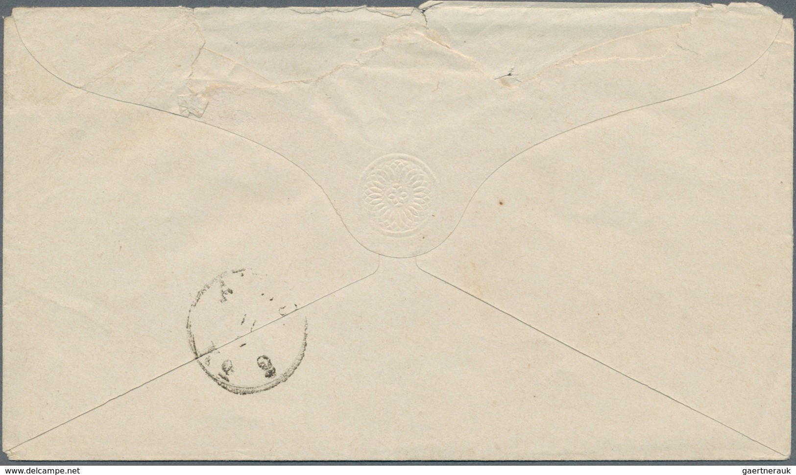 17885A Deutsches Reich - Brustschild: 1875, Sechs Brustschild-Marken Ein Brief Und Eine GA Mit Reichspost-N - Unused Stamps