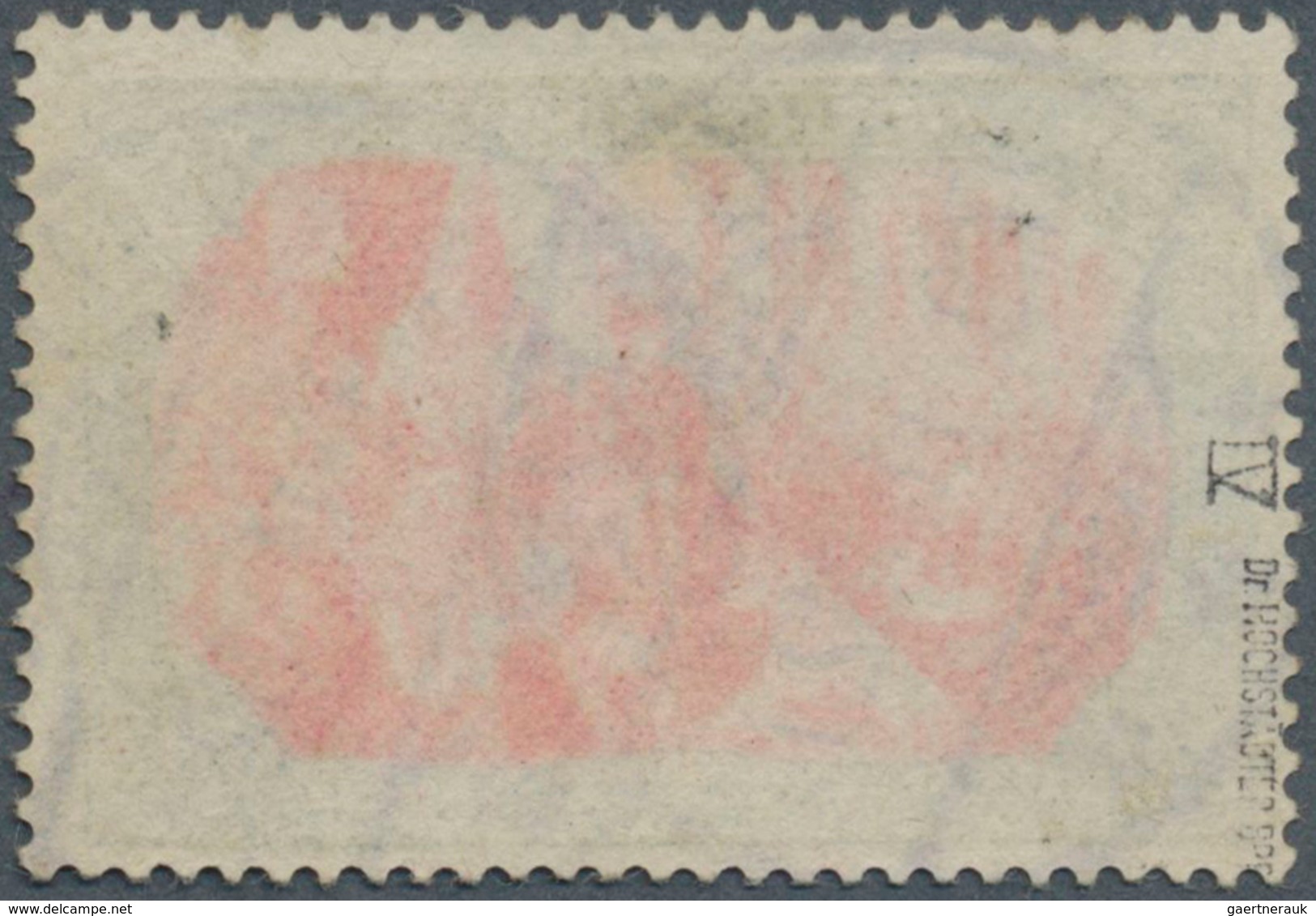 17920 Deutsches Reich - Germania: 1900, 5 Mark Reichspost, Typ IV, Gestempelt, Gepr. Dr. Hochstädter BPP, - Unused Stamps