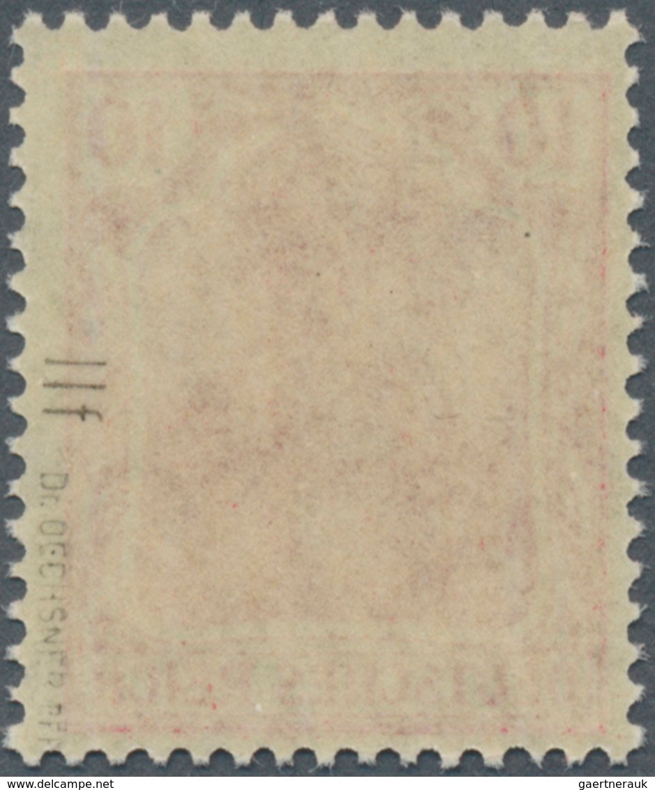 17937 Deutsches Reich - Germania: 1915: 10 Pfg Schwärzlichrosarot,seltene Farbe, Signiert Oechsner BPP - Unused Stamps