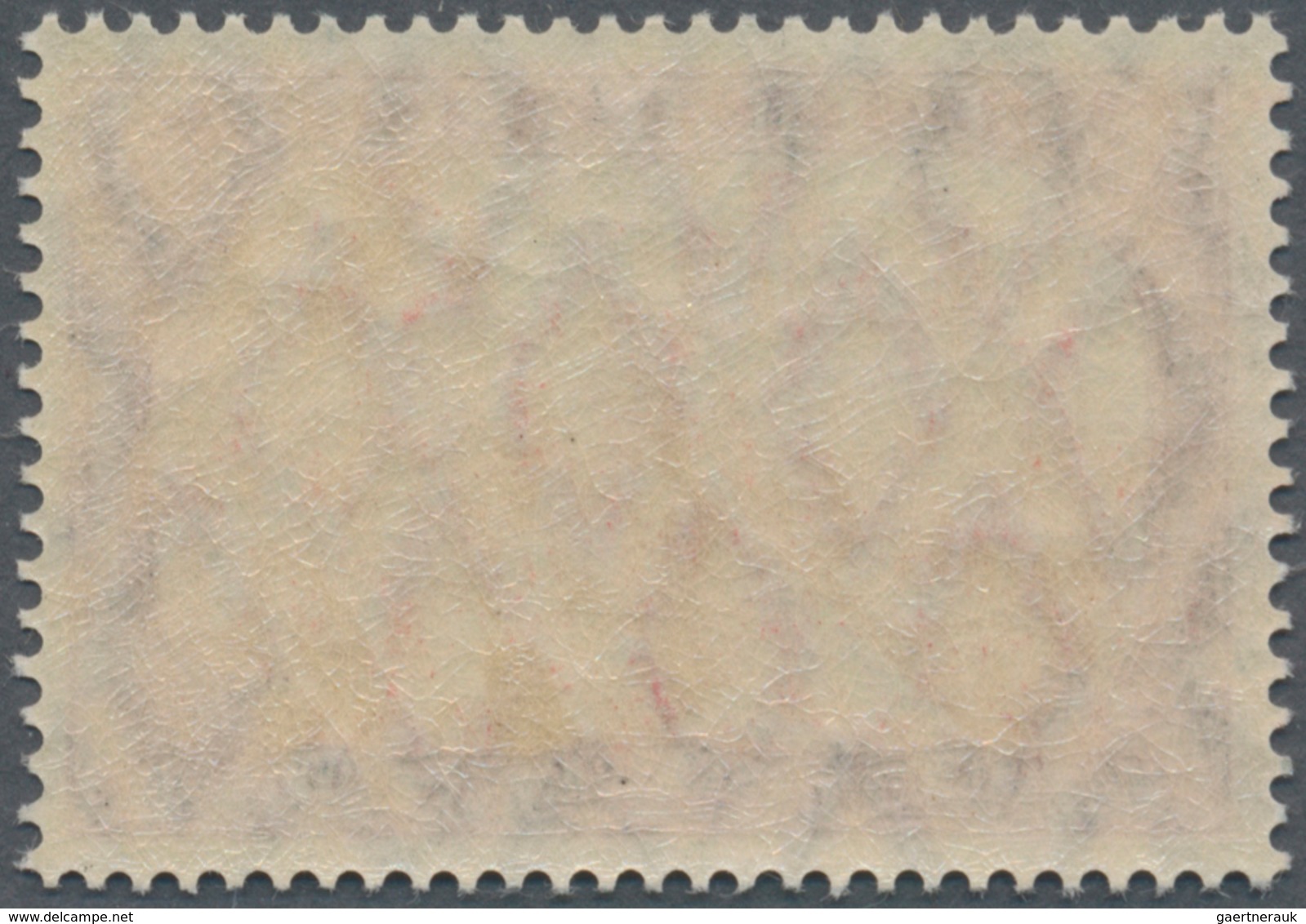 17944 Deutsches Reich - Germania: 1905, 5 M Friedensdruck, 26 : 17 Zähnungslöcher, MINISTERDRUCK, Farbfris - Unused Stamps