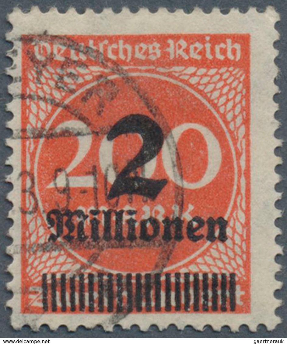 18019 Deutsches Reich - Inflation: 1923, 2 Mio. Auf 100 M., Zinnober, Plattendruck, Gest. "SPEYER/....23.2 - Covers & Documents