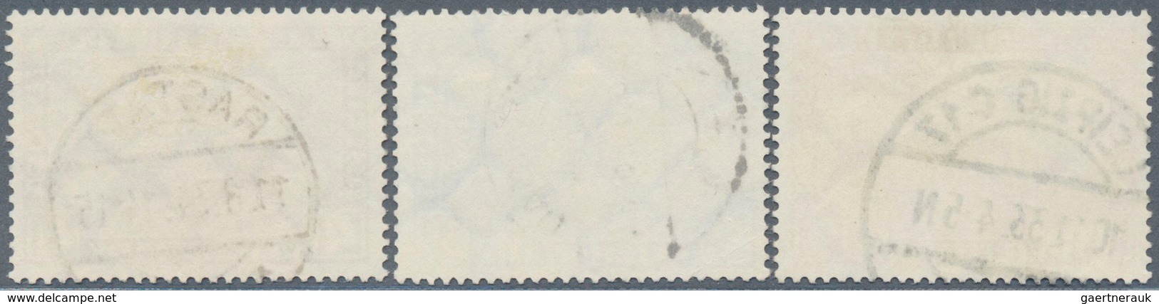 18104 Deutsches Reich - 3. Reich: 1933, Chicago-Fahrt, Kompletter Satz 1 RM Bis 4 RM, Sauber Rundgestempel - Unused Stamps