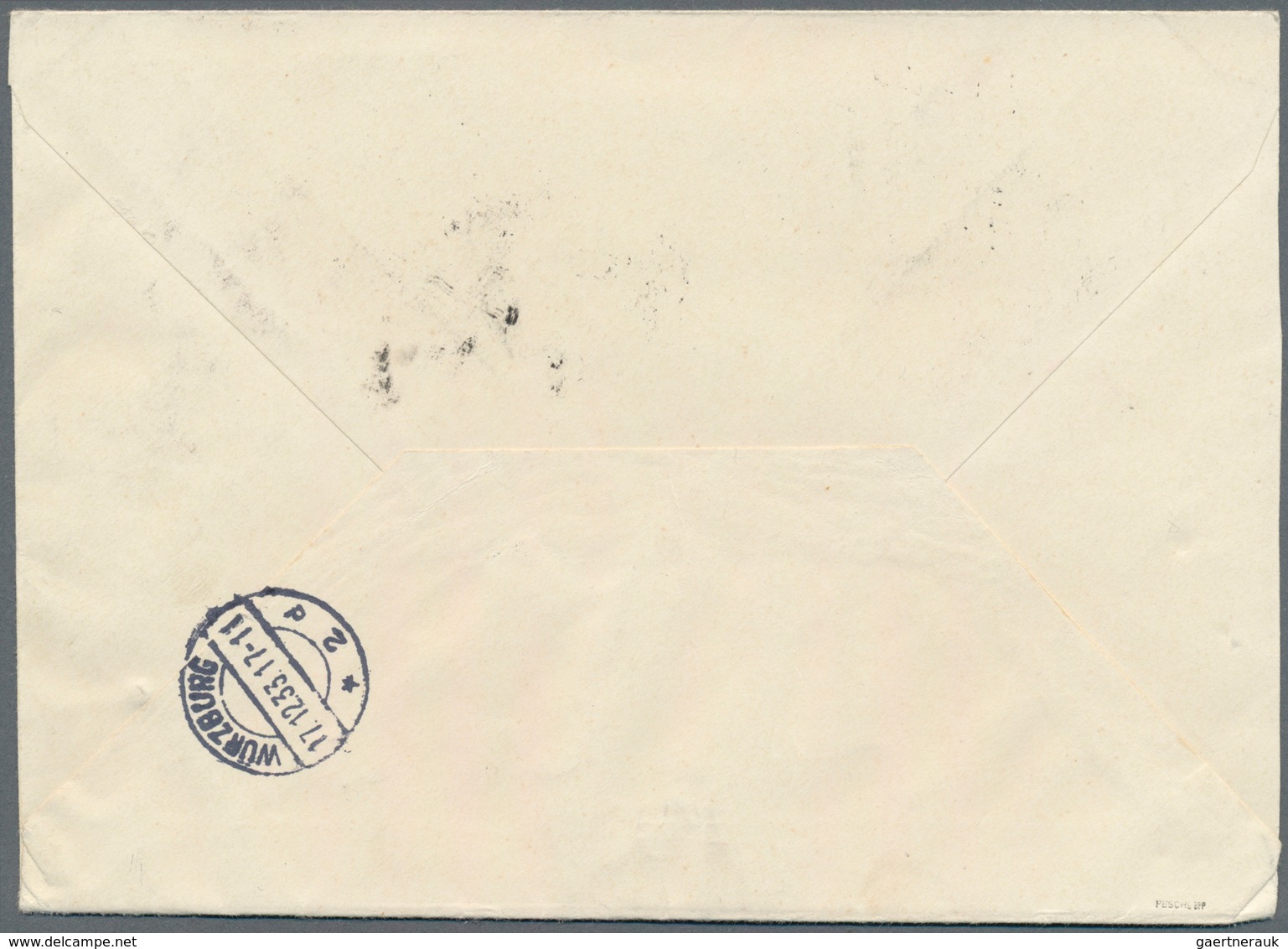 18127 Deutsches Reich - 3. Reich: 1933, "10 Jahre Deutsche Nothilfe", Portogerechter Einschreibebrief, Lux - Unused Stamps