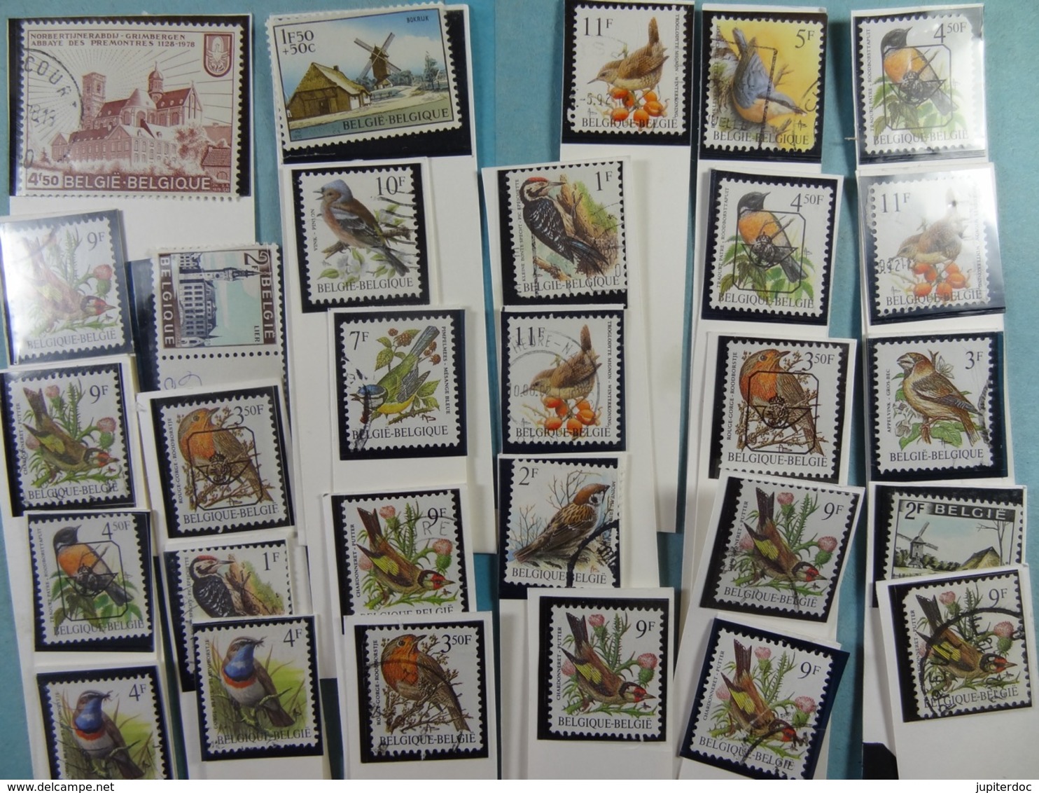 Lot D'environ 250 Timbres De Belgique (tous Scannés) - Lots & Kiloware (mixtures) - Max. 999 Stamps