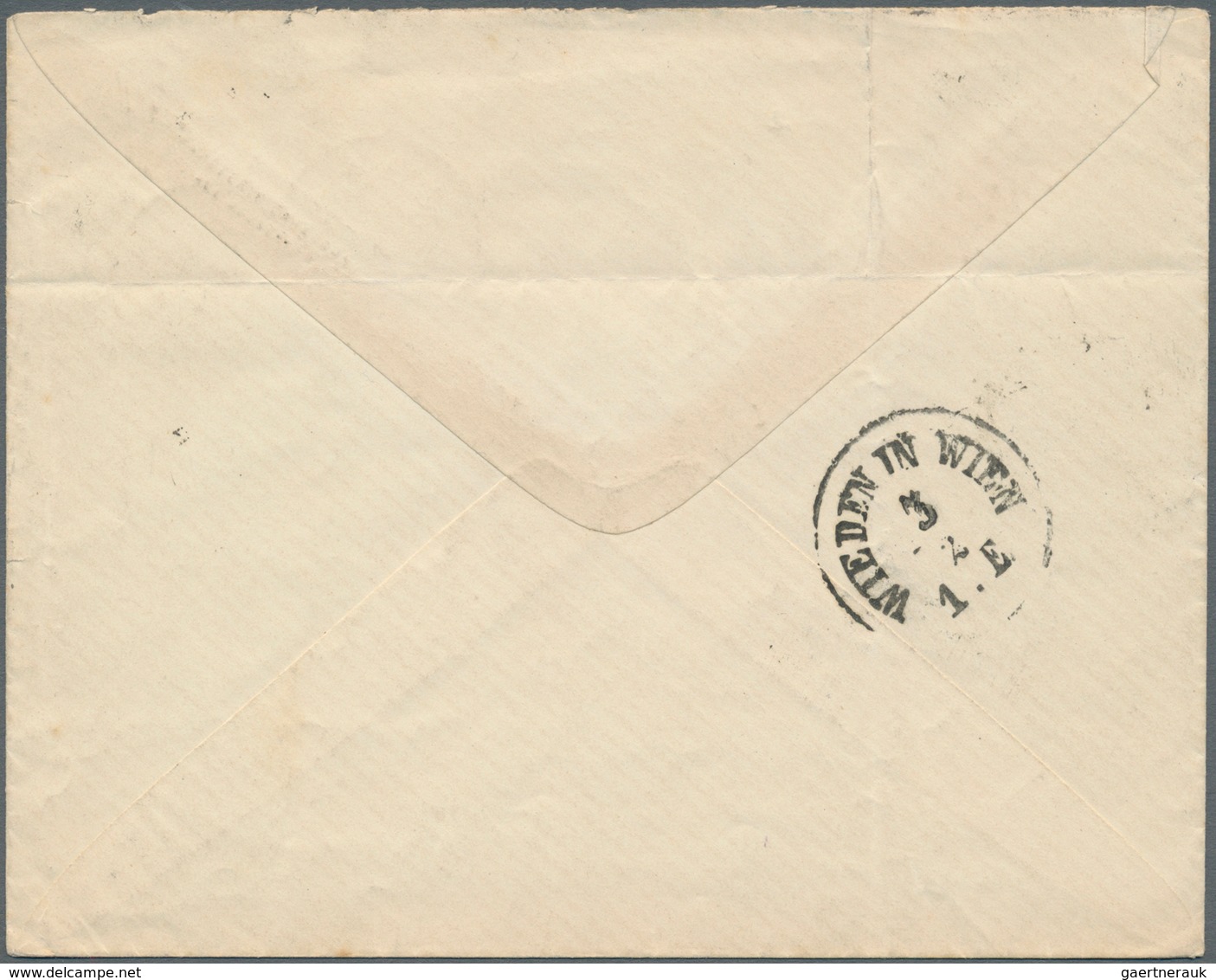 18498 Deutsche Post In Der Türkei - Vorläufer: 1872, Grosser Schild ½ Gr. Orange (oben Links Etwas Eckrund - Turkey (offices)