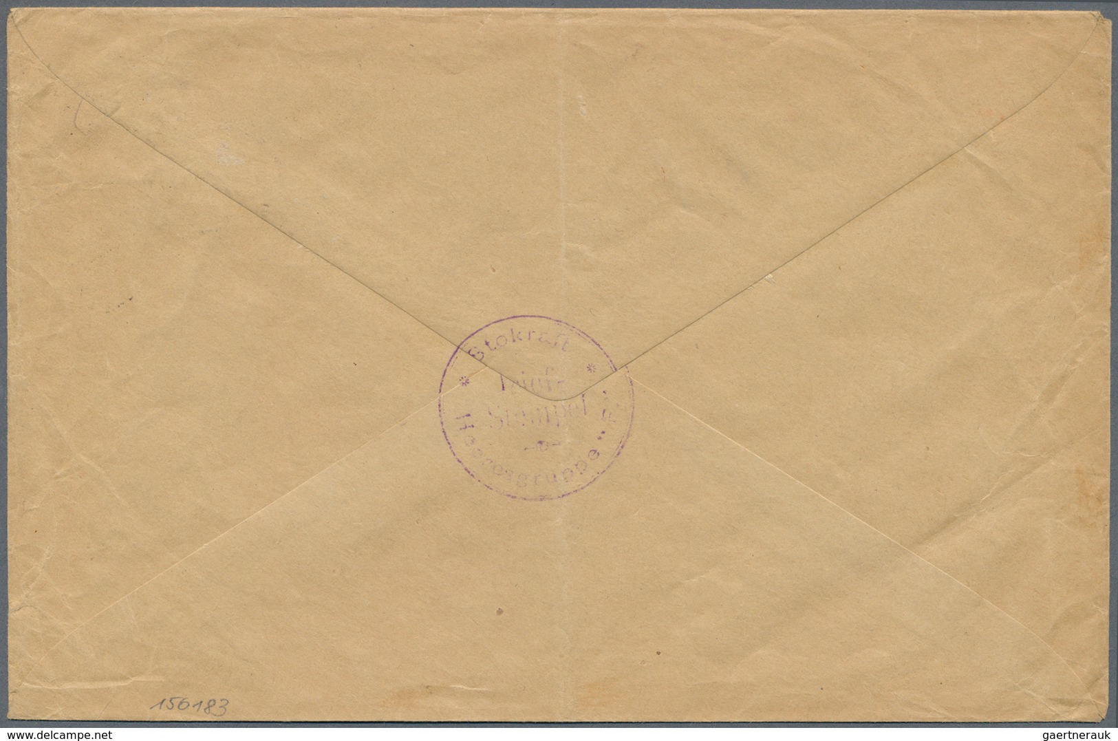 18555 Deutsche Post In Der Türkei - Stempel: 14.1.18 DFP 663, Sehr Seltener Einschreibebrief Nazareth/Holy - Turkey (offices)