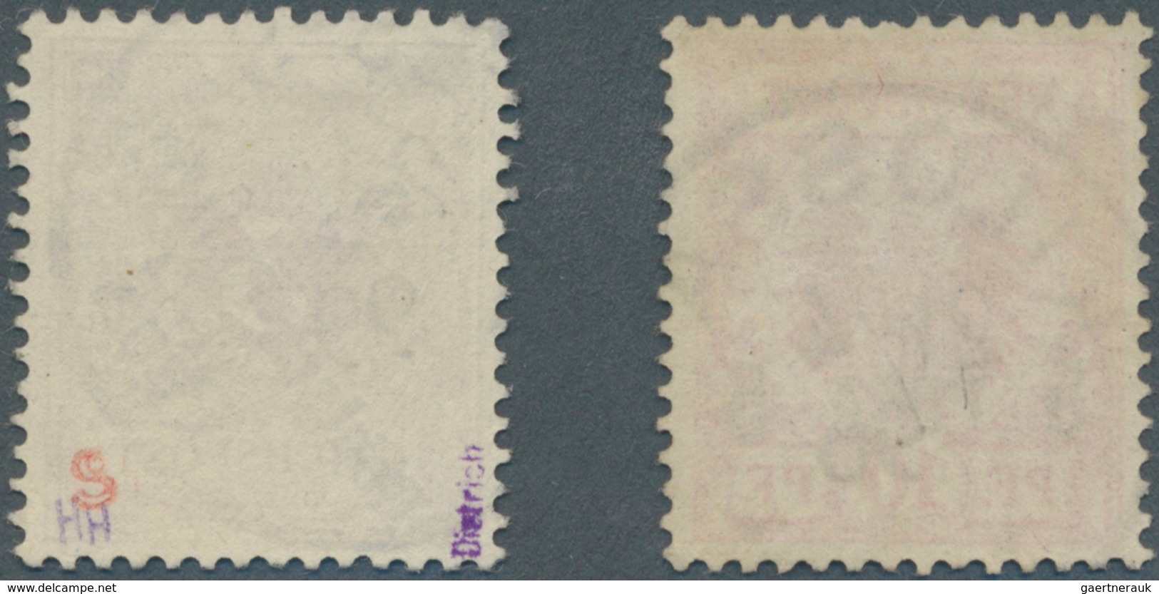 18583 Deutsch-Ostafrika: 1895/1898, Freimarken Mit Aufdruck, 5 P Auf 10 Pf Rotkarmin Mit Klarer Entwertung - German East Africa