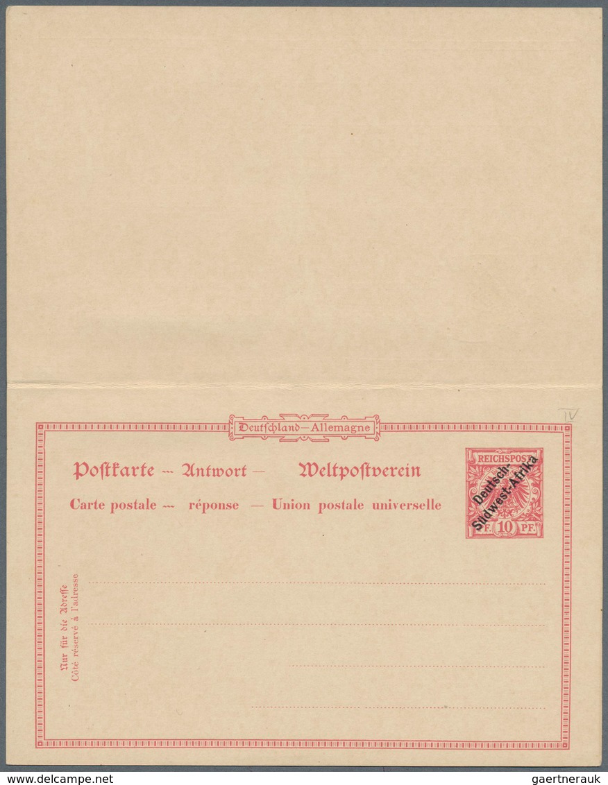 18639 Deutsch-Südwestafrika - Stempel: 1899, KHANRIVIER, Handschriftlich Mit Wanderstempel, 20 3 99, Auf 1 - Deutsch-Südwestafrika