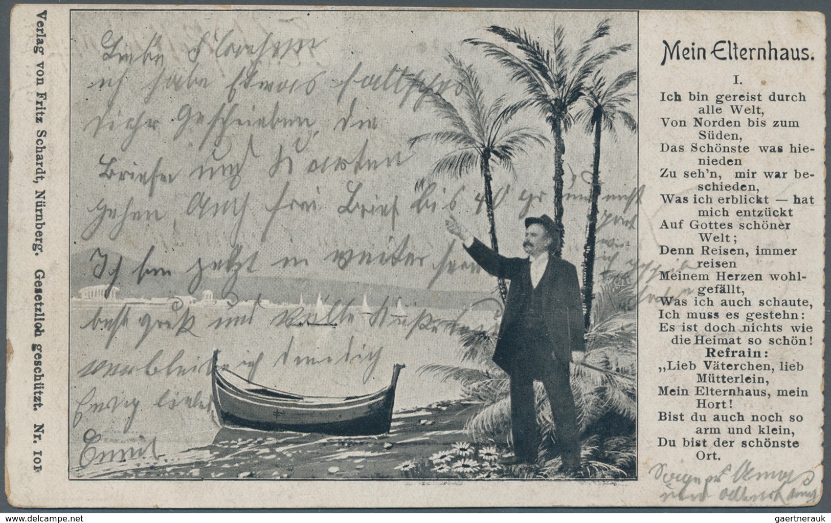 18647 Deutsch-Südwestafrika - Besonderheiten: 1904, HERERO-AUFSTAND; Portofreie Feldpostkarte  Aus HAMBURG - German South West Africa